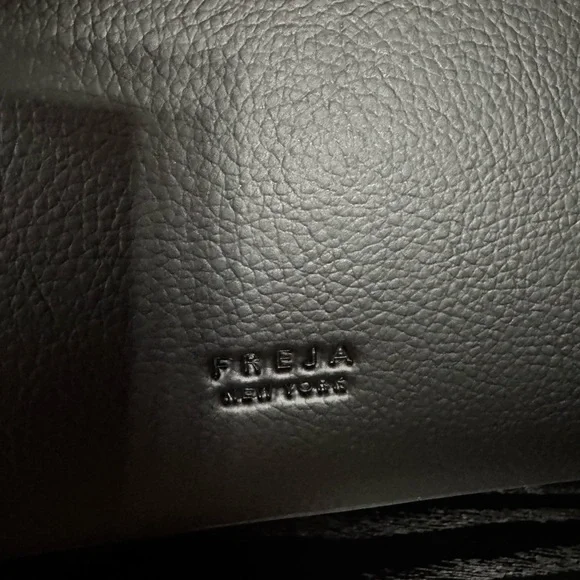 Freja New York Black Faux Leather Chrystie Bag - Picture 5 of 10